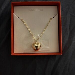 Gold Heart Necklace